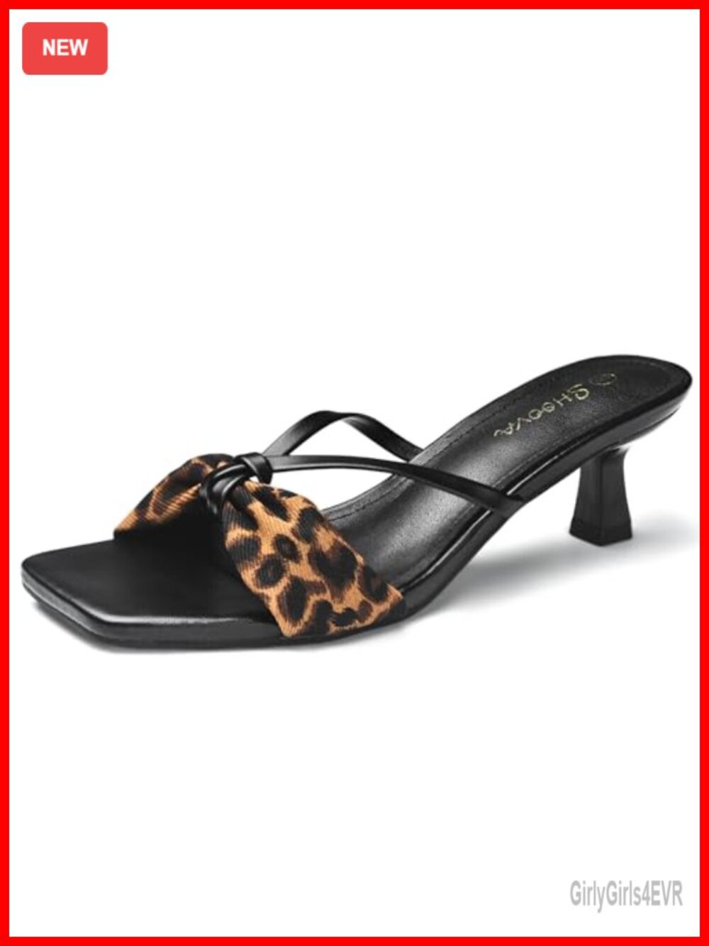 Kitten Heel Sandals Faux Leather Bow Tie Strap Slip On Party Wedding